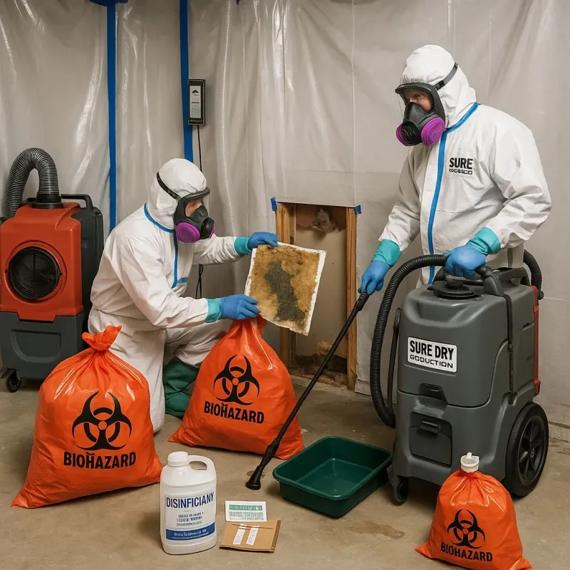 Contaminated Water Handling Protocols process in Catalina, AZ